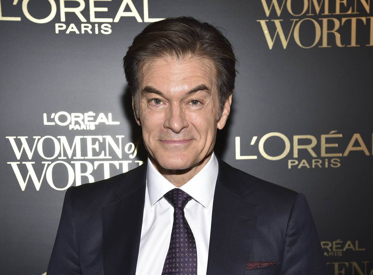 FILE - This Dec. 4, 2019 file photo shows Dr. Mehmet Oz at the 14th annual L'Oreal Paris Women of W...