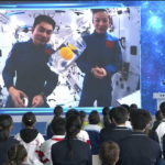 
              In this image taken from video footage run by China's CCTV, astronaut Wang Yaping, right, and Ye Guangfu demonstrate experiments from China's space station to children from different parts of China through video link on Thursday, Dec. 9, 2021. Chinese astronauts gave a science lesson to students from China's space station on Thursday. (CCTV via AP)
            