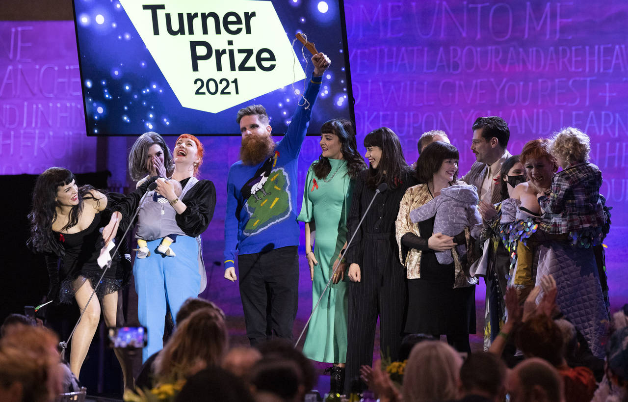 Array Collective are announced as the winner of the Turner Prize 2021, the leading international aw...