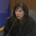 
              In this screen grab from video, Hennepin County Judge Regina Chu presides over jury selection Wednesday, Dec. 1, 2021, in the trial of former Brooklyn Center police Officer Kim Potter in the April 11, 2021, death of Daunte Wright, at the Hennepin County Courthouse in Minneapolis, Minn. (Court TV via AP, Pool)
            