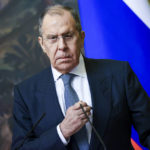 
              In this photo released by the Russian Foreign Ministry Press Service, Russian Foreign Minister Sergey Lavrov pauses during his and Brazilian Foreign Minister Carlos Franca's joint news conference following their talks in Moscow, Russia, Tuesday, Nov. 30, 2021. (Russian Foreign Ministry Press Service via AP)
            
