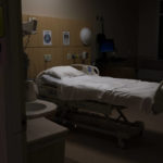
              An empty bed is seen after a COVID-19 patient was transferred to an intensive care unit at Providence Holy Cross Medical Center in Los Angeles, Monday, Dec. 13, 2021. (AP Photo/Jae C. Hong)
            