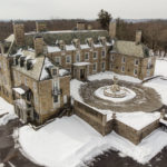 
              FILE - The Seven Springs, a property owned by former U.S. President Donald Trump, is covered in snow, Tuesday, Feb. 23, 2021, in Mount Kisco, N.Y.  The New York attorney general, Tuesday, Jan. 18, 2022, says her investigators have uncovered evidence that former President Donald Trump's company used "fraudulent or misleading" valuations of its golf clubs, skyscrapers and other property to get loans and tax benefits.  (AP Photo/John Minchillo, File)
            