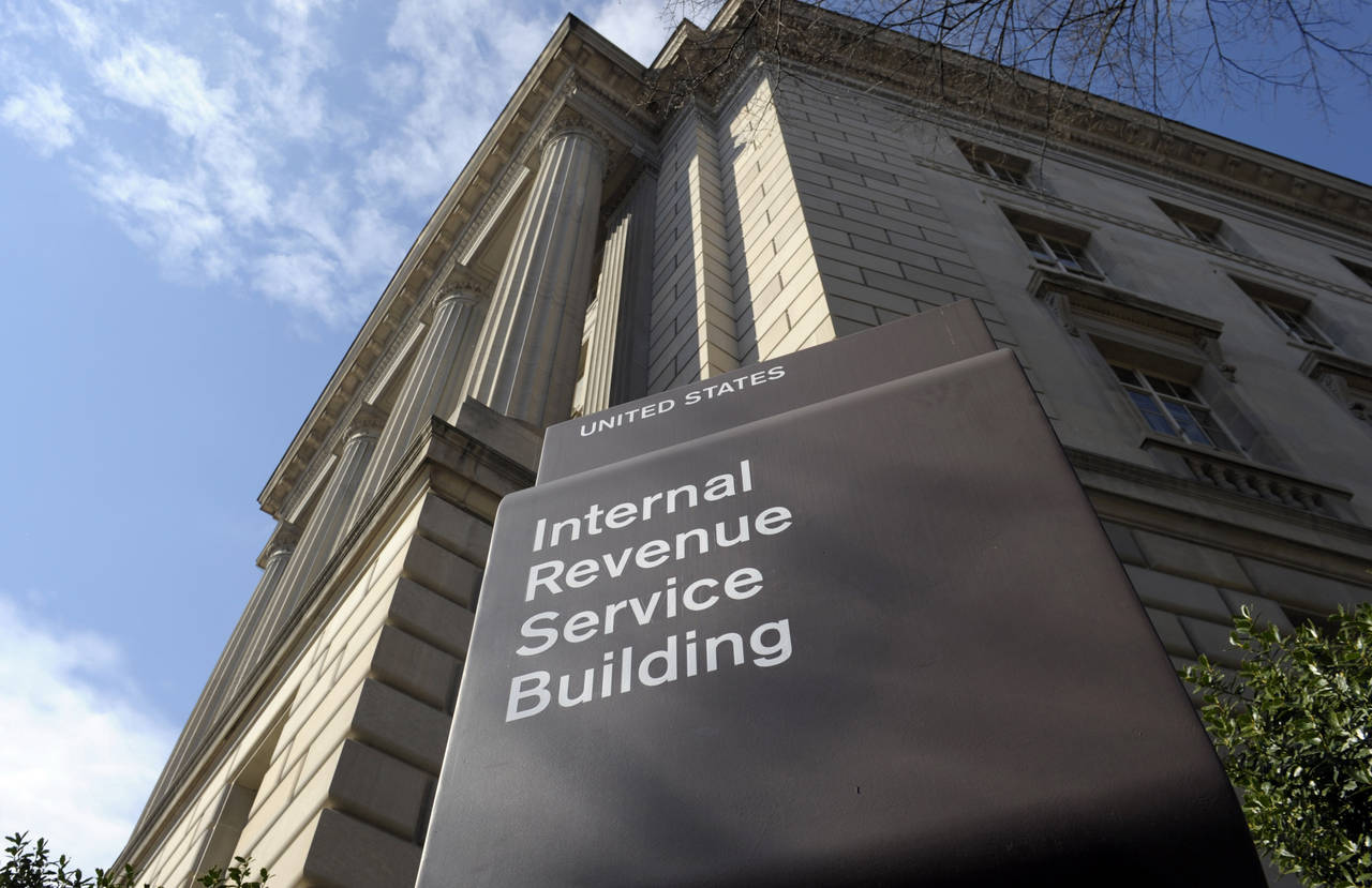 FILE - In this photo March 22, 2013, photo, the exterior of the Internal Revenue Service (IRS) buil...