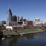 
              FILE - The downtown area of Nashville, Tenn., and the Cumberland River are shown on Sept. 27, 2011. Republicans are deciding whether to nominate their 2024 presidential candidate in Milwaukee, the largest Democratic stronghold in battleground Wisconsin, or in Nashville, a blue city in a deep red state. (AP Photo/Mark Humphrey, File)
            