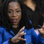 
              Supreme Court nominee Ketanji Brown Jackson testifies during her Senate Judiciary Committee confirmation hearing on Capitol Hill in Washington, Wednesday, March 23, 2022. (AP Photo/Alex Brandon)
            