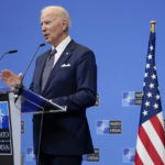 
              President Joe Biden speaks during a news conference after a NATO summit and Group of Seven meeting at NATO headquarters, Thursday, March 24, 2022, in Brussels. (AP Photo/Evan Vucci)
            