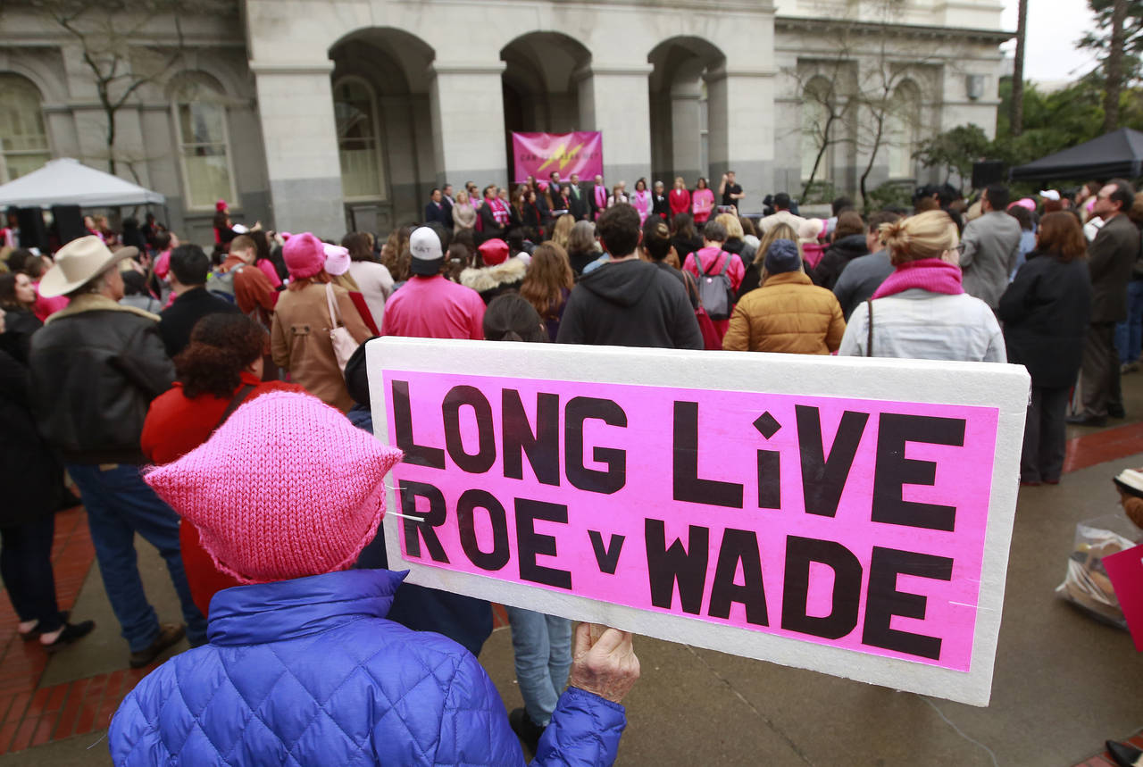 FILE - In this Jan. 22, 2018, file photo, supporters attend a rally held by Planned Parenthood  at ...