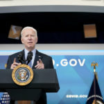 
              President Joe Biden speaks about status of the country's fight against COVID-19 in the South Court Auditorium on the White House campus, Wednesday, March 30, 2022, in Washington. (AP Photo/Patrick Semansky)
            