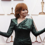 
              Reba McEntire arrives at the Oscars on Sunday, March 27, 2022, at the Dolby Theatre in Los Angeles. (AP Photo/Jae C. Hong)
            