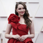 
              Amy Forsyth arrives at the Oscars on Sunday, March 27, 2022, at the Dolby Theatre in Los Angeles. (AP Photo/Jae C. Hong)
            