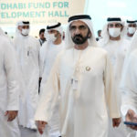 
              Sheikh Mohammed bin Rashid Al Maktoum, UAE prime minister and ruler of Dubai, center, attends World Government Summit at the Dubai Expo 2020, in Dubai, United Arab Emirates, Tuesday, March 29, 2022. Saudi Arabia's energy ministry said markets are going through a "jittery period" and reiterated Tuesday that the kingdom's ability to ensure energy security is no longer guaranteed. (AP Photo/Ebrahim Noroozi)
            