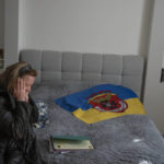 
              Maria Pavlovych weeps as she remembers her 25-year-old soldier son, Roman Pavlovych, who was killed near the besieged city of Mariupol, in his bedroom, in Hordynia village, western Ukraine, Friday, March 25, 2022. The Pavlovych family knows a second front line in Russia's war runs through the farmland here in western Ukraine, far from the daily resistance against the invasion. It is an uphill battle for farmers to feed not only their country but the world. (AP Photo/Nariman El-Mofty)
            
