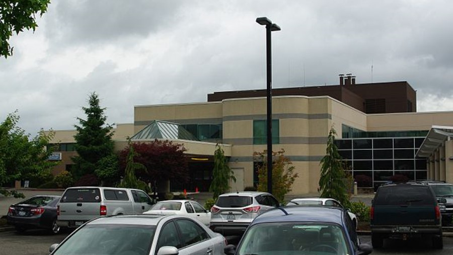 Providence Centralia Hospital in Washington (wikimedia commons)...