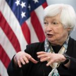 
              Treasury Secretary Janet Yellen speaks to the Atlantic Council, Wednesday, April 13, 2022, in Washington. (AP Photo/Jacquelyn Martin)
            