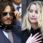 
              Johnny Depp appears at the High Court in London, on July 17, 2020, left, and Amber Heard appears outside the High Court in London on July 28, 2020. Jury selection begins for the libel lawsuit filed by Depp against Heard in Virginia after The Washington Post published her opinion piece. Depp's lawyers say the article falsely implies that she was physically and sexually abused by Depp when the actors were married. (AP Photo)
            