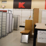 
              Fixtures and furniture are displayed for sale at the Kmart in Avenel, N.J., Monday, April 4, 2022.  When the store closes its doors on April 16, it will leave only three remaining U.S. locations for the former retail powerhouse. It's a far cry from the chain's heyday in the 1980s and ‘90s when it had more than 2,000 stores and sold product lines endorsed by Martha Stewart and former “Charlie's Angel” Jaclyn Smith (AP Photo/Seth Wenig)
            