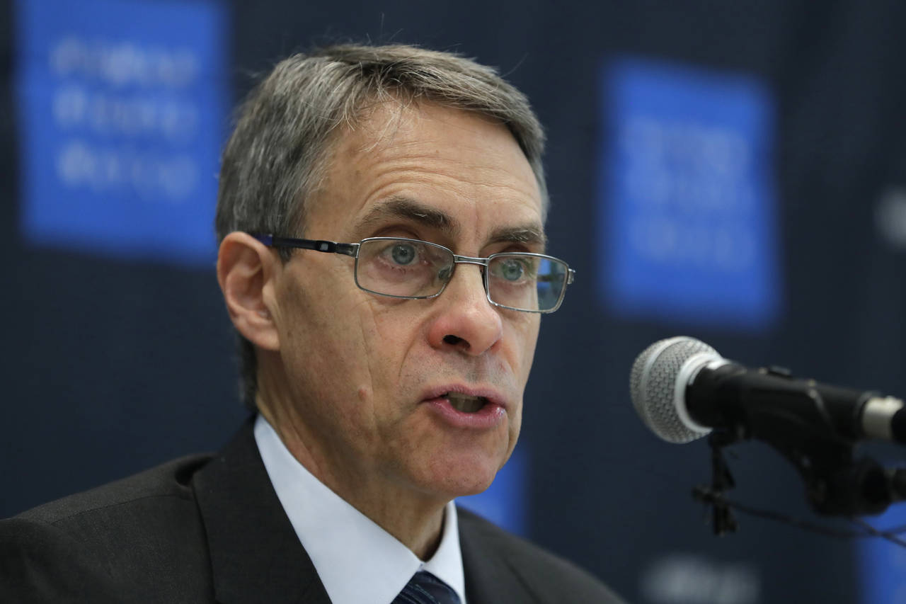 Kenneth Roth, Human Rights Watch's executive director, speaks during a news conference in Seoul, So...