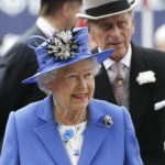 
              FILE - Britain's Queen Elizabeth II and Prince Philip arrive for the Epsom Derby at Epsom race course, southern England at the start of four-day Diamond Jubilee celebrations to mark the 60th anniversary of the Queen's accession to the throne Saturday, June 2, 2012. Queen Elizabeth II is marking her 96th birthday privately on Thursday, April 21, 2022 retreating to the Sandringham estate in eastern England that has offered the monarch and her late husband, Prince Philip, a refuge from the affairs of state. (AP Photo/Sang Tan, File)
            