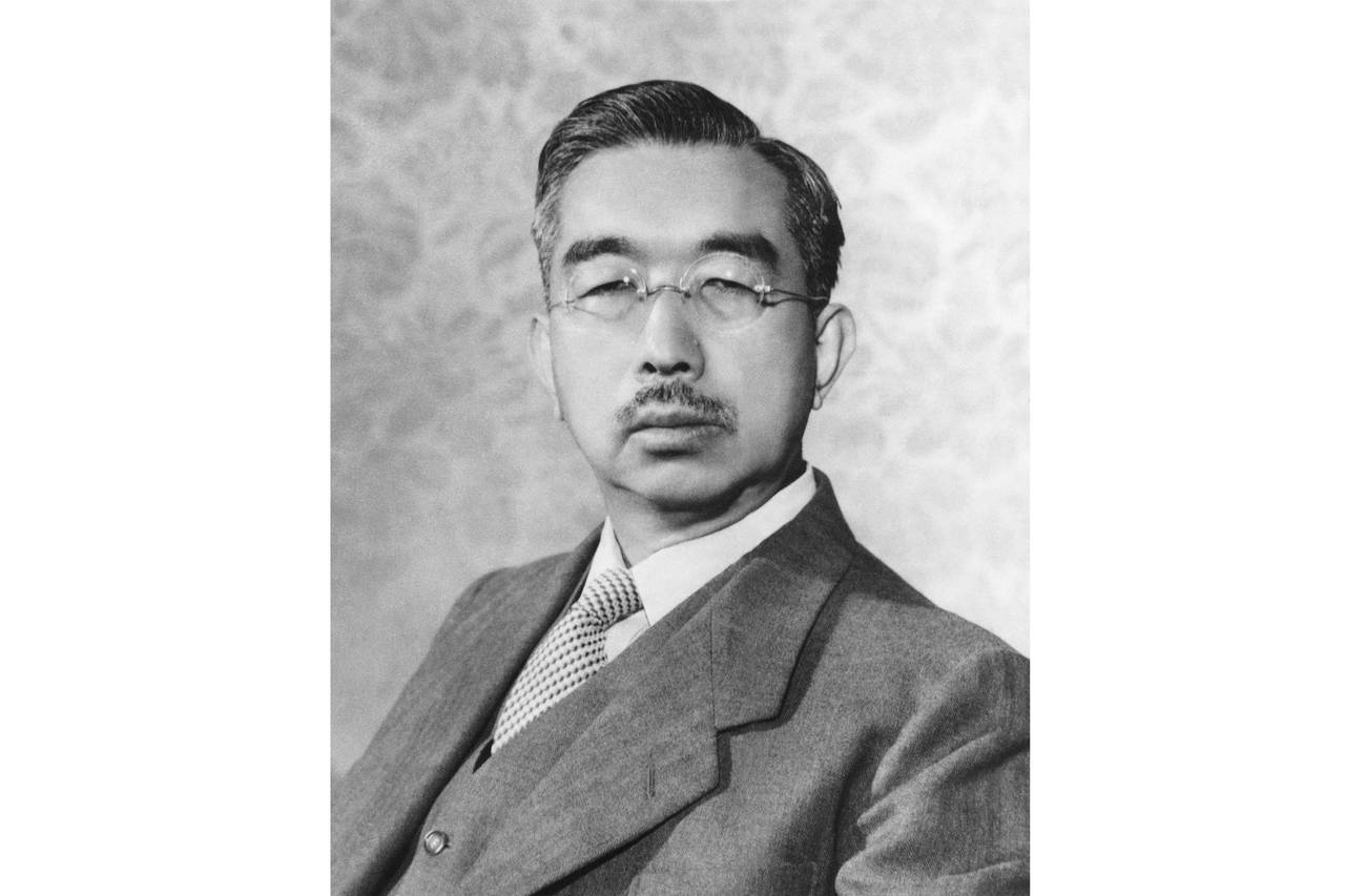 FILE - In this unknown location, Japan's Emperor Hirohito of Japan poses for a photograph in Sept. ...