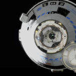 
              This image from NASA TV shows the Boeing Starliner approaching the International Space Station, Friday, May 20, 2022. Boeing's astronaut capsule has arrived at the International Space Station in a critical repeat test flight. Only a test dummy was aboard the capsule for Friday's docking, a huge achievement for Boeing after years of false starts. (NASA via AP)
            