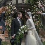 
              This image released by Focus Features shows Allen Leech as Tom Branson, left, and Tuppence Middleton as Lucy Smith, in a scene from "Downton Abbey: A New Era." (Ben Blackall/Focus Features via AP)
            