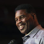 
              Herschel Walker, GOP candidate for the U.S. Senate for Georgia, speaks at a primary watch party, Monday, May 23, 2022, at the Foundry restaurant in Athens, Ga., near the University of Georgia where he once played football. (AP Photo/Akili-Casundria Ramsess)
            
