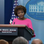 
              White House press secretary Karine Jean-Pierre speaks during the daily briefing at the White House in Washington, Thursday, May 26, 2022. (AP Photo/Susan Walsh)
            