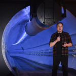 
              FILE - Elon Musk, co-founder and chief executive officer of Tesla Inc., speaks during an unveiling event for the Boring Co. Hawthorne test tunnel in Hawthorne, Calif., on Tuesday, Dec. 18, 2018.  Many people are puzzled on what a Elon Musk takeover of Twitter would mean for the company and even whether he’ll go through with the deal.  If the 50-year-old Musk’s gambit has made anything clear it’s that he thrives on contradiction.    (Robyn Beck/Pool Photo via AP, File)
            