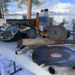 
              Debris and garbage collected during the year-long Lake Tahoe cleanup is displayed in Stateline, Nev., Tuesday, May 10, 2022. They found no trace of a mythical sea monster, no sign of mobsters in concrete shoes or long-lost treasure chests. But scuba divers who spent the past year cleaning up Lake Tahoe's entire 72-mile (115-kilometer) shoreline have come away with what they hope will prove much more valuable: tons and tons of trash. (AP Photo/Haven Daley)
            