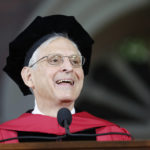 
              Attorney General Merrick Garland speaks at a Harvard Commencement ceremony held for the classes of 2020 and 2021, Sunday, May 29, 2022, in Cambridge, Mass. (AP Photo/Mary Schwalm)
            