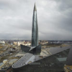 
              FILE - A view of the business tower Lakhta Centre, the headquarters of Russian gas monopoly Gazprom in St. Petersburg, Russia, on April 27, 2022. Europeans are basking in the warmth of spring, but their governments are in a race against winter. They're trying to fill underground reserves while still cutting use of Russian natural gas over the war in Ukraine. It's a big job because there's not a lot of gas available in a tight global market. More gas export terminals will come online in 2024 to supply liquid gas by ship. But for now, plans to cut gas use from Russia and still fill reserves is a tall order.  (AP Photo/Dmitri Lovetsky, File)
            