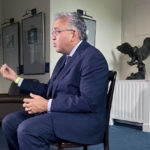 
              White House COVID-19 Response Coordinator Dr. Ashish Jha, speaks to The Associated Press, Thursday, May 12, 2022 on the White House complex in Washington.  Speaking to the Associated Press, Jha said Americans' immune protection from the virus is waning and the virus is adapting to be more contagious, and that booster doses for most people will be necessary — with the potential for enhanced protection from a new generation of shots.   (AP Photo/Nathan Elgren)
            