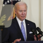 
              President Joe Biden speaks before signing an executive order in the East Room of the White House, Wednesday, May 25, 2022, in Washington. The order comes on the second anniversary of George Floyd's death, and is focused on policing. (AP Photo/Alex Brandon)
            