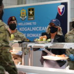 
              First lady Jill Biden serves meals to U.S. troops during a visit to the Mihail Kogalniceanu Air Base in Romania, Friday, May 6, 2022. (AP Photo/Susan Walsh, Pool)
            