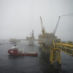 
              The Ekofisk oil field off the North Sea, Oct. 24, 2019. Europe’s frantic search for alternatives to Russian natural gas has dramatically increased the demand — and price — for Norway's oil and gas. As the money pours in, Europe’s second-biggest natural gas supplier is fending off accusations that it’s profiting from the war in Ukraine. (Carina Johansen/NTB Scanpix via AP)
            