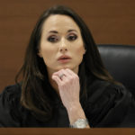 
              Judge Elizabeth Scherer is shown during jury pre-selection in the penalty phase of the trial of Marjory Stoneman Douglas High School shooter Nikolas Cruz at the Broward County Courthouse in Fort Lauderdale on Monday, May 2, 2022. Cruz previously plead guilty to all 17 counts of premeditated murder and 17 counts of attempted murder in the 2018 shootings. (Amy Beth Bennett/South Florida Sun Sentinel via AP, Pool)
            