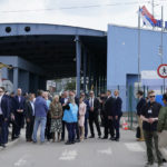 
              First lady Jill Biden visits Vysne Nemecke, Slovakia, and the border facilities at are next to Ukraine, Sunday, May 8, 2022. (AP Photo/Susan Walsh, Pool)
            