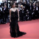 
              Eva Longoria poses for photographers upon arrival at the opening ceremony and the premiere of the film 'Final Cut' at the 75th international film festival, Cannes, southern France, Tuesday, May 17, 2021. (AP Photo/Petros Giannakouris)
            
