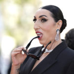 
              Rossy de Palma poses for photographers upon arrival at the opening ceremony and the premiere of the film 'Final Cut' at the 75th international film festival, Cannes, southern France, Tuesday, May 17, 2021. (AP Photo/Petros Giannakouris)
            
