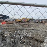 Evidence of the South Canal might be hard to come by, even with ground-penetrating radar; construction currently underway south of Horton Street is probably the closest view anyone will ever get. (Feliks Banel/KIRO Newsradio)