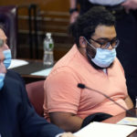 
              FILE - Richard Rojas, right, appears in court for the start of his trial in New York on May 9, 2022. A prosecutor has told jurors in closing arguments Wednesday, June 15, 2022, that Rojas, accused of using his car to mow down people in Times Square, made a deliberate choice to leave a path of death and destruction in the spring of 2017. An attorney for Rojas countered by calling his client a “lunatic” who was so mentally ill, he didn’t know what he was doing that day. (AP Photo/Seth Wenig, File)
            