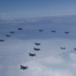 
              In this photo provided by South Korea Defense Ministry, U.S. and South Korea Air Force fighter jets including South Korea's F-35A stealth fighters – and U.S. F-16 fighter jets, fly in formation during a joint drill on Tuesday, June, 7, 2022. The South Korean and U.S. militaries flew 20 fighter jets over South Korea's western sea Tuesday in a continued show of force as a senior U.S. official warned of a forceful response if North Korea goes ahead with its first nuclear test explosion in nearly five years. (South Korea Defense Ministry via AP)
            