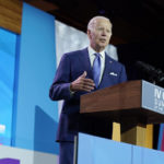 
              President Joe Biden speaks at the IV CEO Summit of the Americas, Thursday, June 9, 2022, in Los Angeles. (AP Photo/Evan Vucci) (AP Photo/Evan Vucci)
            