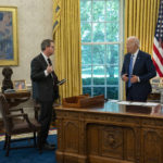 
              President Joe Biden speaks during an interview with the Associated Press in the Oval Office of the White House, Thursday, June 16, 2022, in Washington. (AP Photo/Evan Vucci)
            