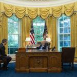 
              President Joe Biden speaks during an interview with the Associated Press in the Oval Office of the White House, Thursday, June 16, 2022, in Washington. (AP Photo/Evan Vucci)
            