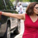 
              Former state Rep. Katie Arrington speaks with reporters outside a polling place during the state's primary election, on Tuesday, June 14, 2022, in Summerville, S.C. Arrington, who is backed in the 1st District race by former President Donald Trump, told The Associated Press she felt she would win the GOP primary election over incumbent U.S. Rep. Nancy Mace with "53 percent." (AP Photo/Meg Kinnard)
            