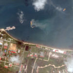 
              This satellite image from Planet Labs PBC shows a Cambodian naval base in Ream, Cambodia, April 25, 2022. Cambodian officials broke ground Wednesday, June 8, 2022, on a naval port expansion project in Ream, dismissing American concerns it could provide Beijing with a strategically important outpost on the Gulf of Thailand. (AP Photo/Heng Sinith, File)
            