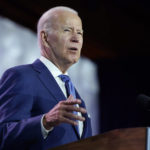 
              President Joe Biden speaks at the IV CEO Summit of the Americas, Thursday, June 9, 2022, in Los Angeles. (AP Photo/Evan Vucci)
            