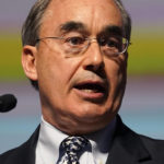 
              FILE - Bruce Poliquin, Republican candidate for Maine's 2nd Congressional District, speaks at the Republican state convention in Augusta, Maine, April 30, 2022. Poliquin is running against Liz Caruso in the Republican primary. (AP Photo/Robert F. Bukaty, File)
            